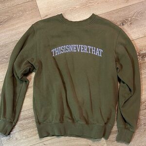 THISISNEVERTHAT Crewneck